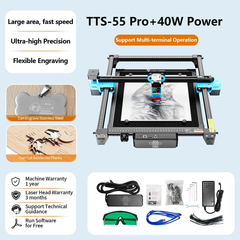Twotrees TTS-55 Pro Diode Laser Engraver