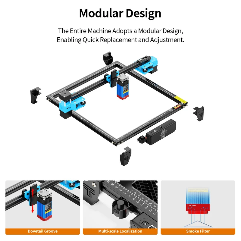 Twotrees TTS-55 Pro Diode Laser Engraver