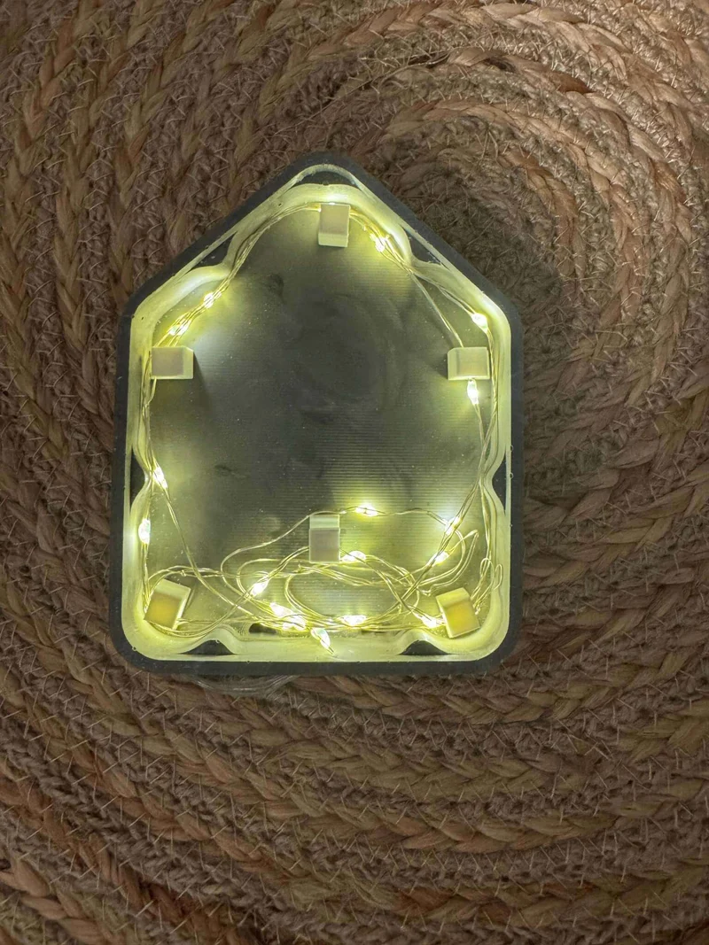 Silikonform Lichterhaus „Winterzauber“ – 3 Motive wählbar