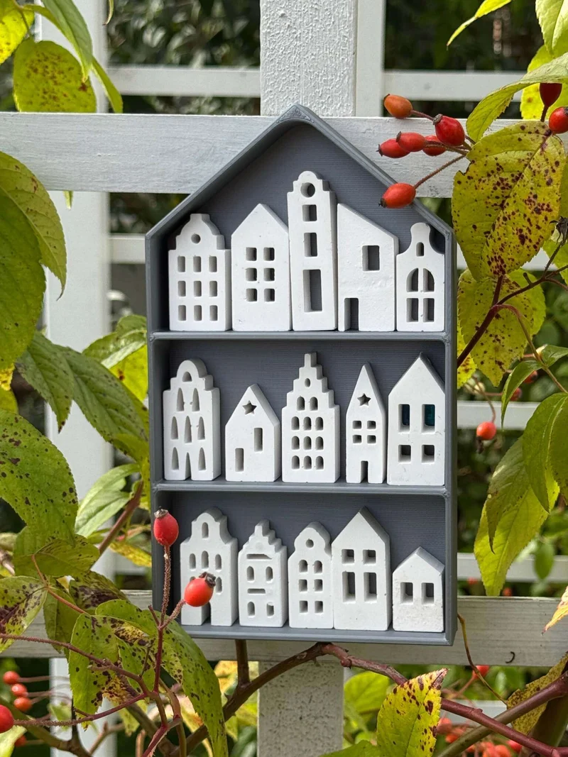 Häuschenregal - 3D Druck Datei