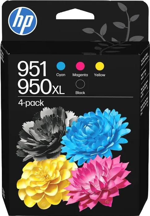 HP 950XL / 951 Multipack Schwarz / Cyan / Magenta / Gelb