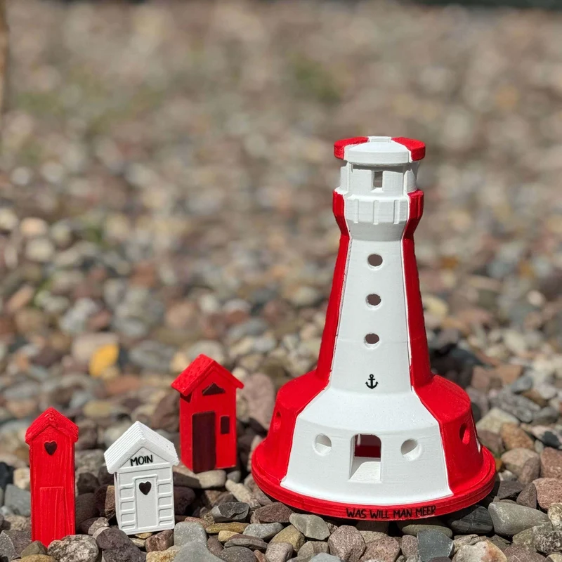 Kegellicht Leuchtturm - Gießform aus Silikon