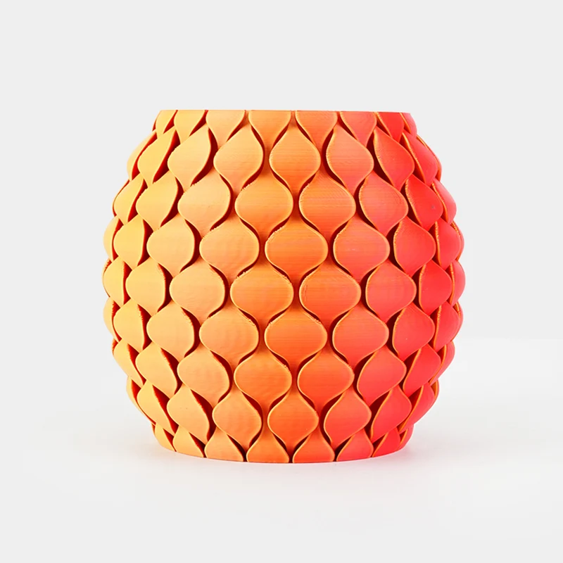 SUNLU PLA Matte Dual-Color 3D-Drucker Ästhetik-Filament 1KG, Nahtlose Zwei-Farb-Effekte & Weiches Matt-Finish