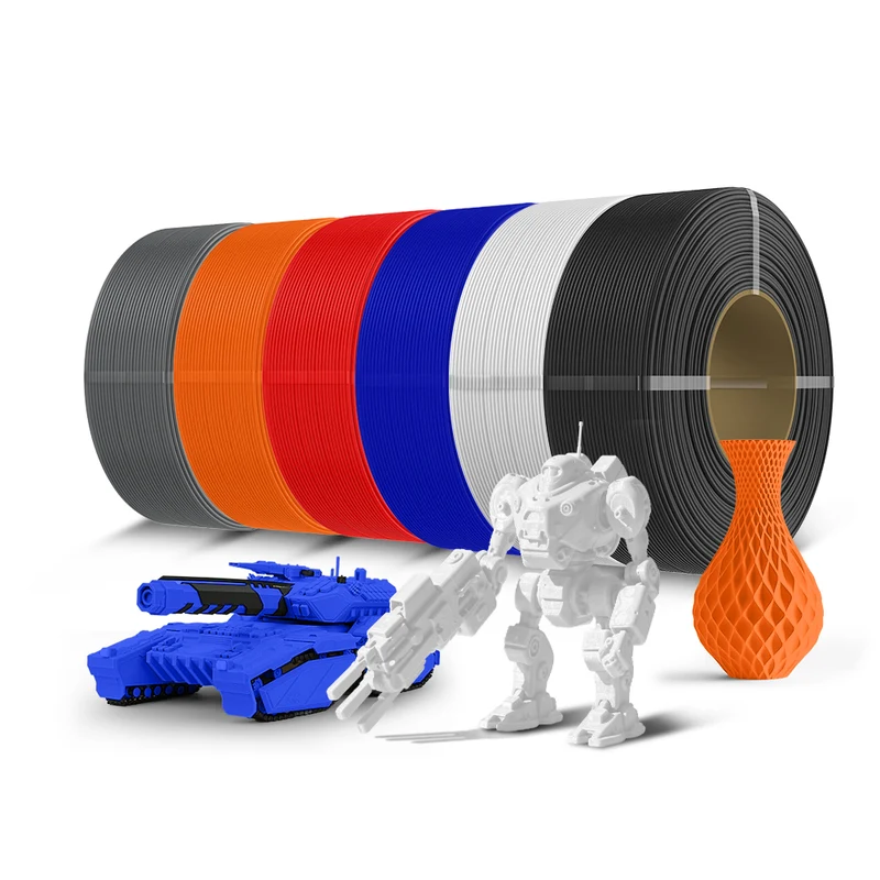 SUNLU Refill Filament 1KG, Nachfüll-Filament 1KG, PLA, PLA+, PLA+2.0, PETG Filament, Kompatibel mit 2025 SUNLU Mehrwegspulen der 3. Generation und BambuLab Mehrwegspulen, 1KG 1.75mm Filament