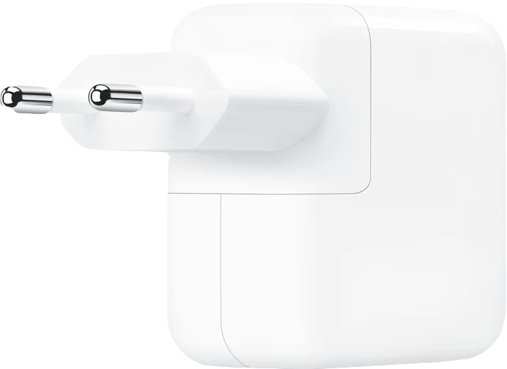 Apple 35W Dual USB-C Power Adapter Weiss