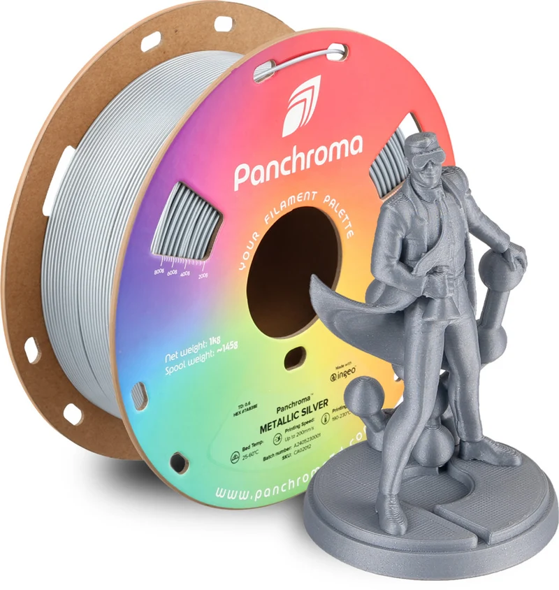 Polymaker Panchroma PLA Metallic 1,75 mm 1000 g - Metallic-Filament