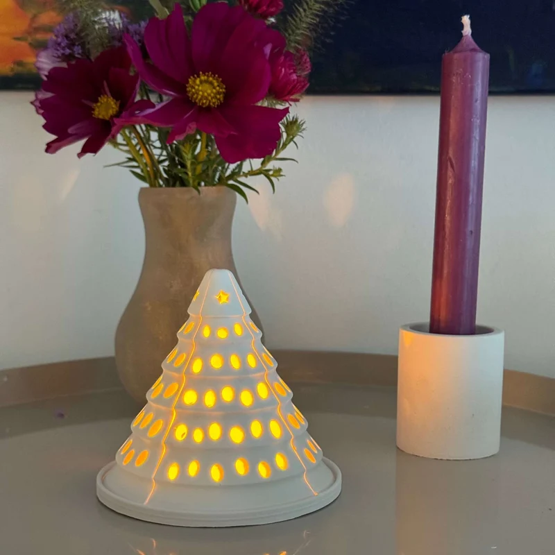 Kegellicht Tannenbaum - Silikon Gießform