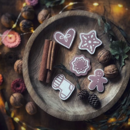 Lebkuchen – Weihnachtsanhänger - Silikon Gießform