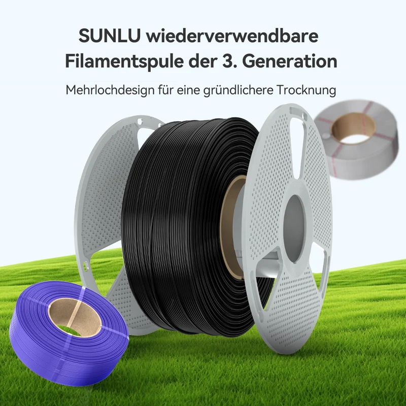SUNLU PC-ABS 3D Drucker Filament, Hochleistungs 3D Filament 1KG