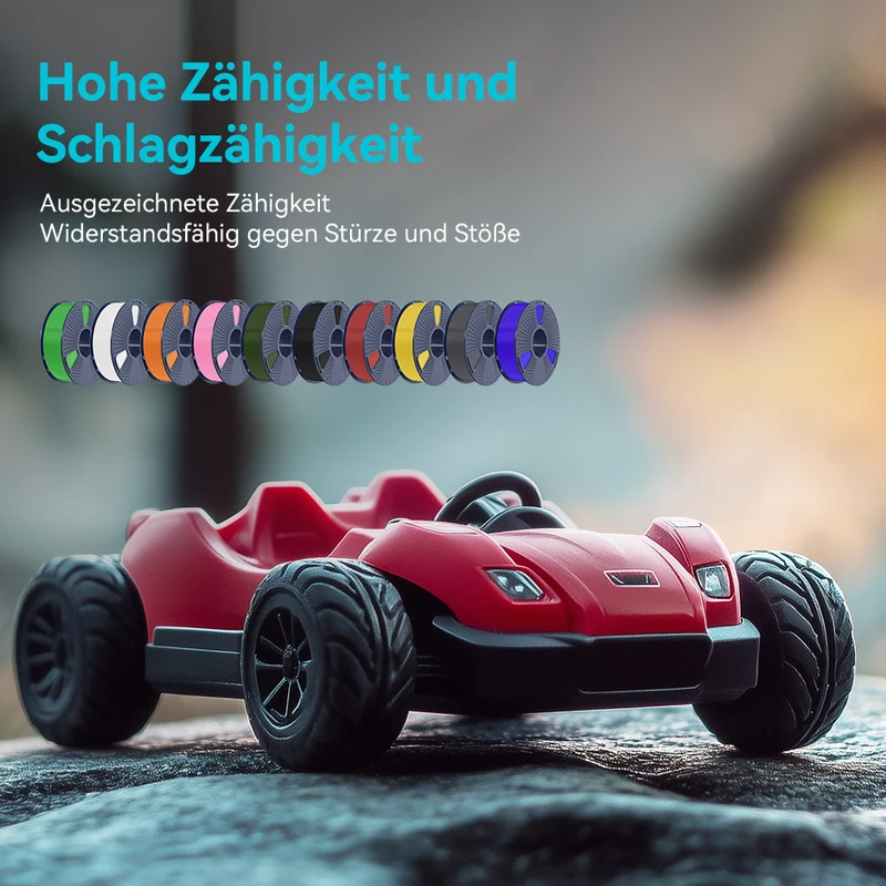SUNLU High Speed PLA+, Hohe Geschwindigkeit PLA+ 3D Drucker Filament 1KG