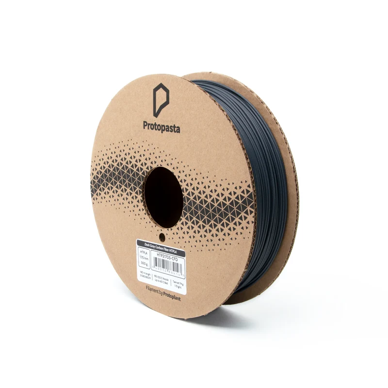Dark Gray Carbon Fiber Composite HTPLA