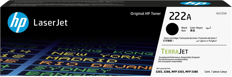 HP 222A Schwarz Toner