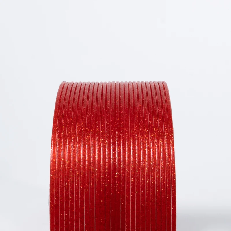 Fleck 'n Fire Red Glitter HTPLA
