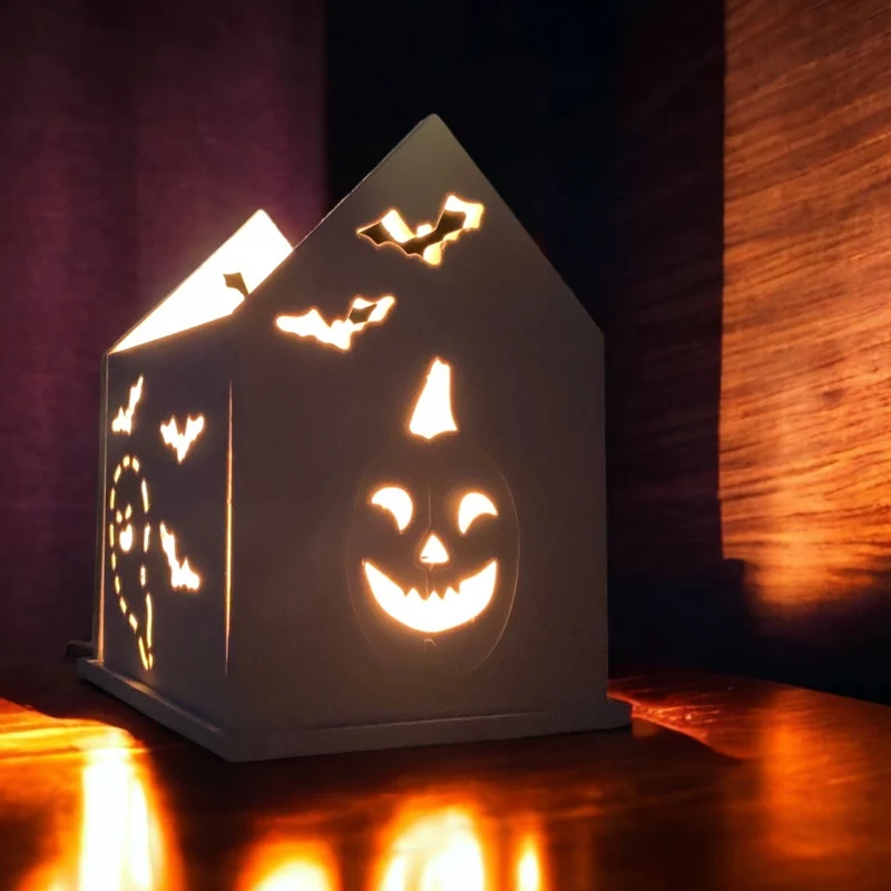 Lichterhaus Halloween - Silikon Gießform