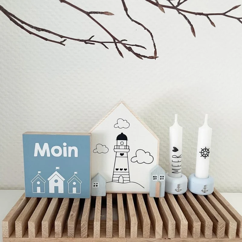 Runder Mini Kerzenhalter - Silikon Gießform