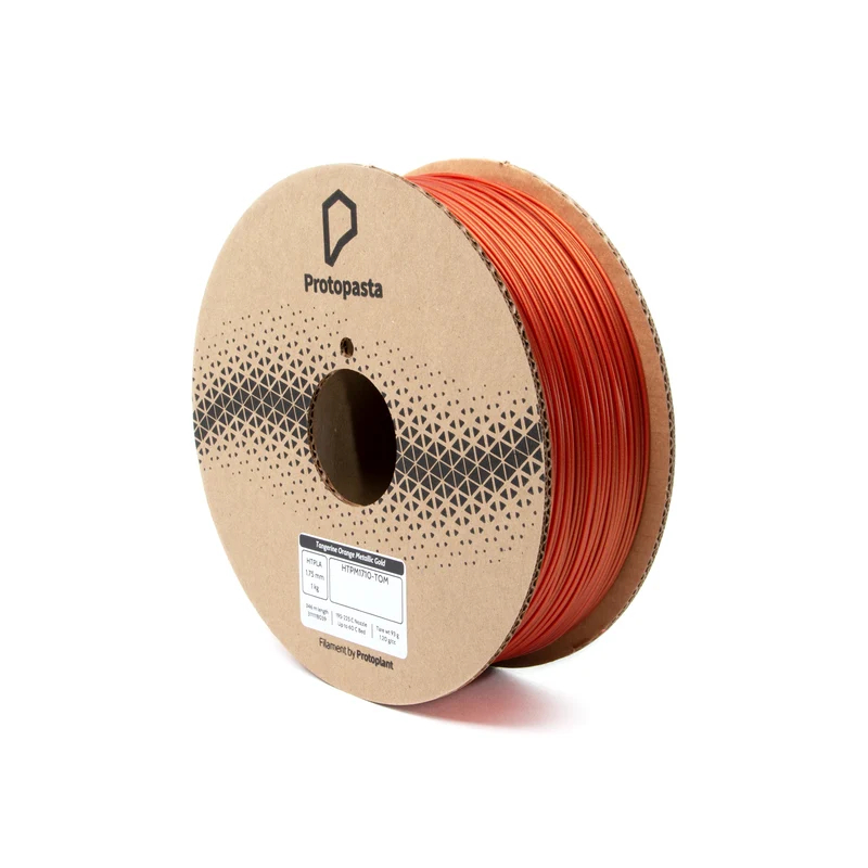 Tom's Tangerine Orange Metallic Gold HTPLA
