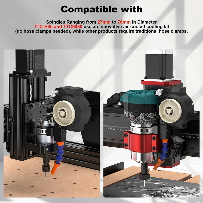 Twotrees 500W Air-Cooled Cooling Kit for CNC Routers