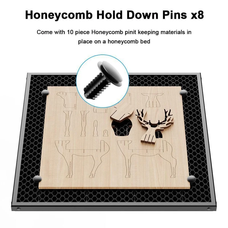 Twotrees Laser Cutting Honeycomb Workbench Table Size 420*420mm
