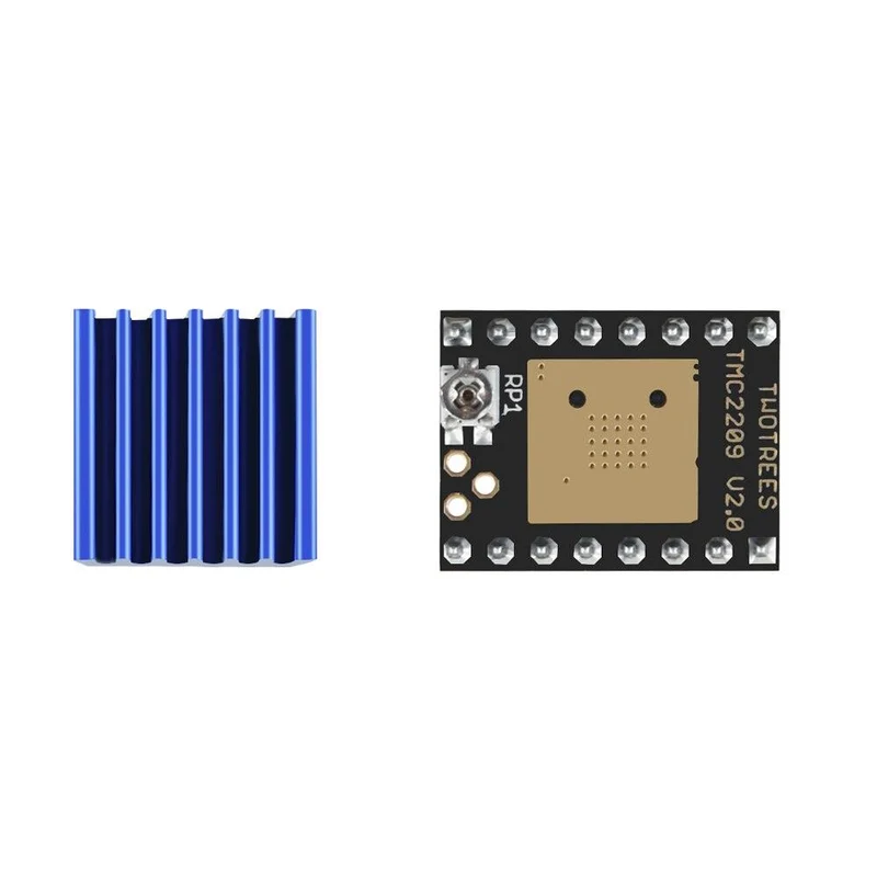 Twotrees 3D Printer Parts 5PCS TMC2209 Motor Mute Driver Stepstick Replace TMC2100 for Ender 3 SKR V1.3 MKS Robin Nano Controller Board