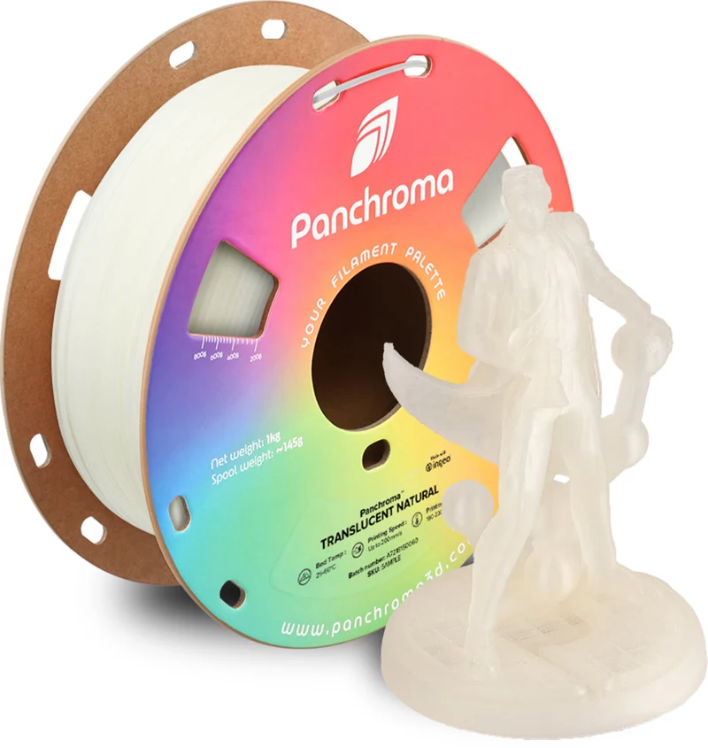 Polymaker Panchroma™ PLA Translucent 1,75 mm 1000g