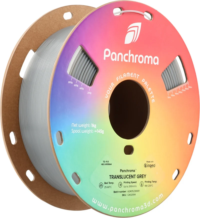 Polymaker Panchroma™ PLA Translucent 1,75 mm 1000g