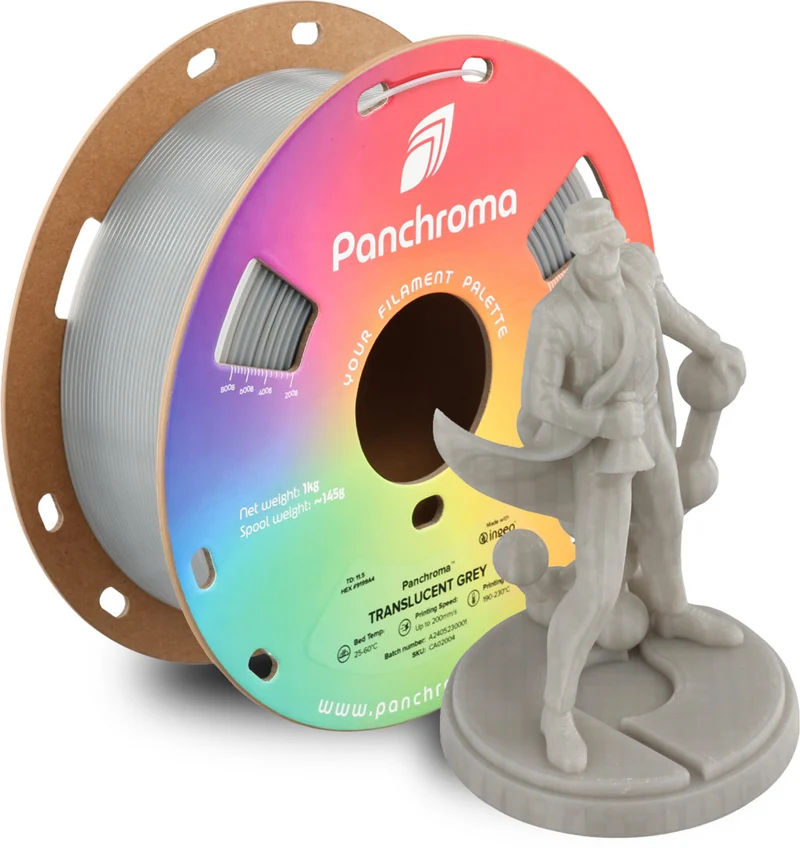 Polymaker Panchroma™ PLA Translucent 1,75 mm 1000g