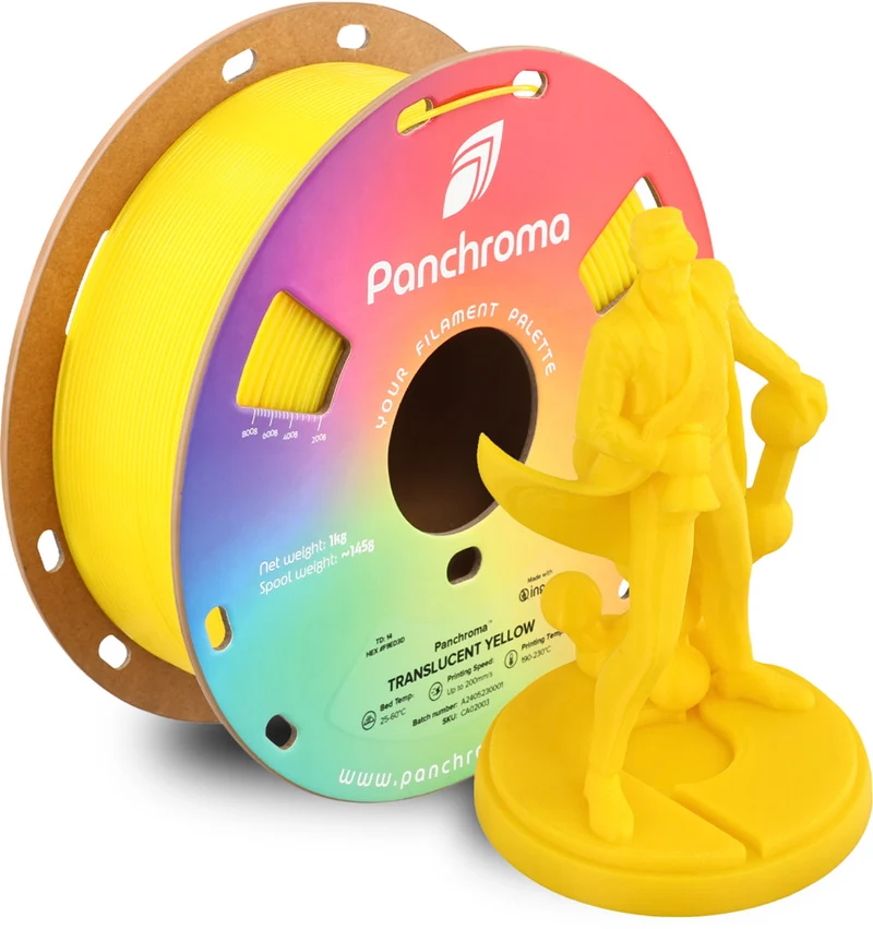 Polymaker Panchroma™ PLA Translucent 1,75 mm 1000g