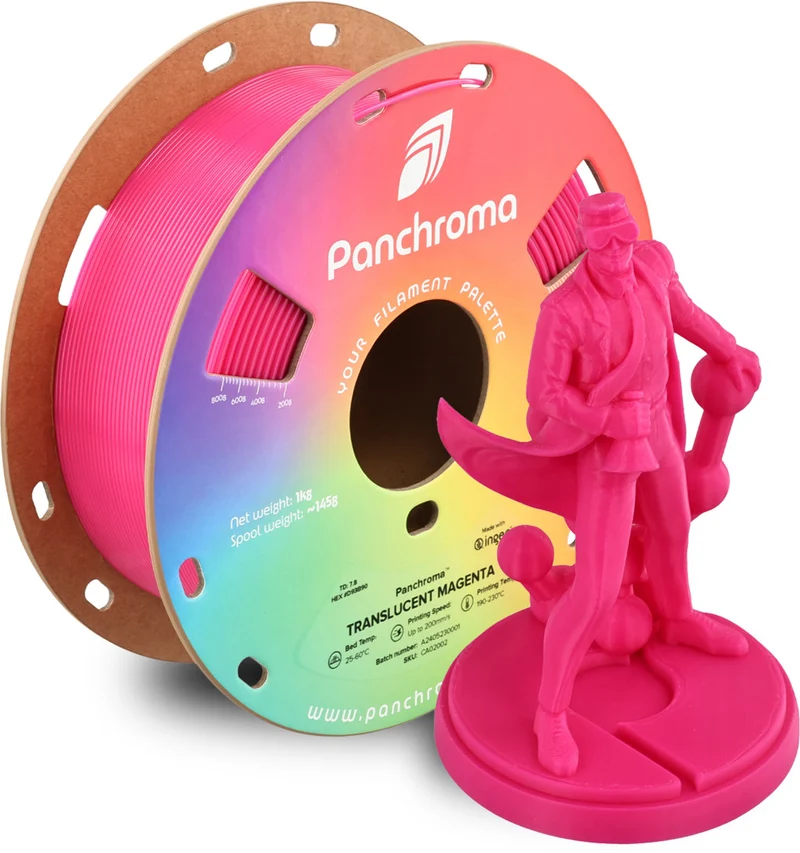 Polymaker Panchroma™ PLA Translucent 1,75 mm 1000g