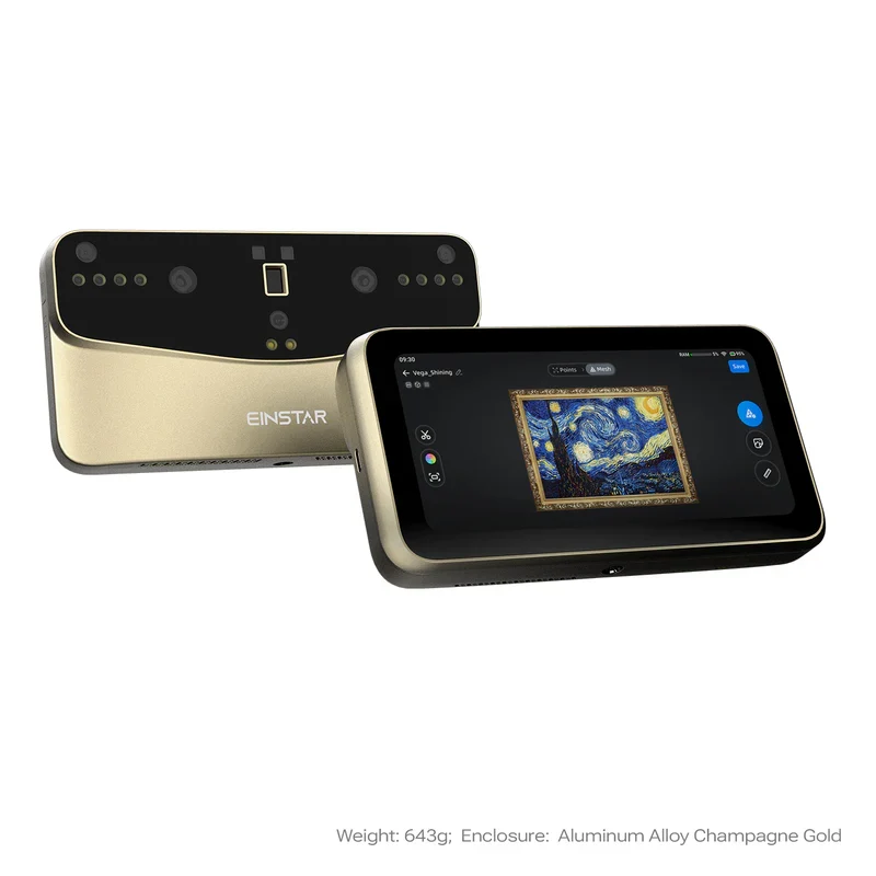BUNDLE: Shining 3D EinStar VEGA 3D Scanner (Titanium Grey) + 2x Reflecon Tarnish