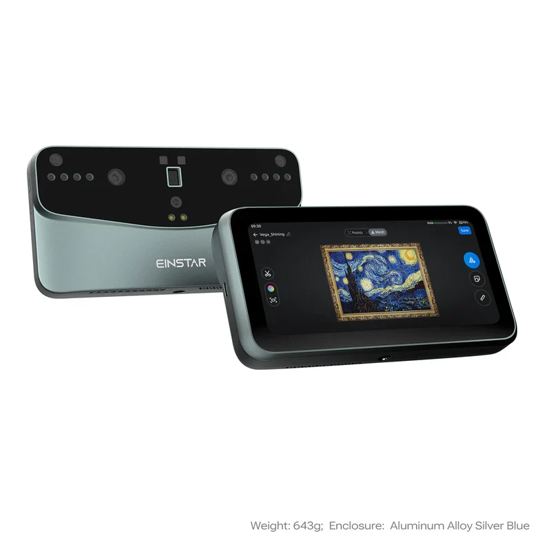 BUNDLE: Shining 3D EinStar VEGA 3D Scanner (Titanium Grey) + 2x Reflecon Tarnish