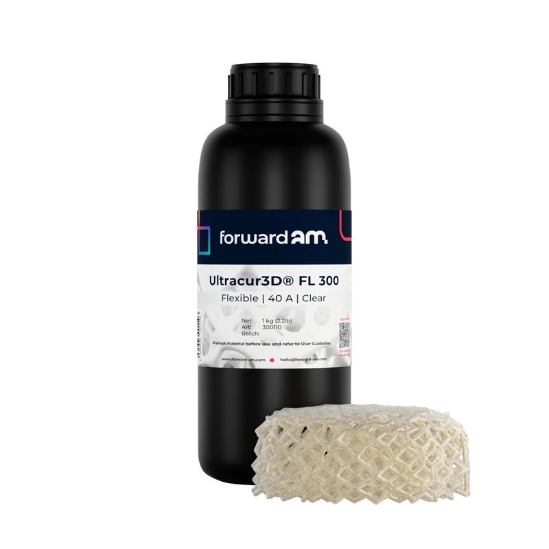 Forward AM Ultracur3D Flexible UV Resin FL 300