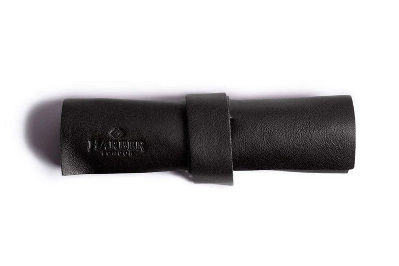 Mini Zip Leather Rollup Cord & Tools Wrap