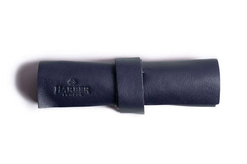 Mini Zip Leather Rollup Cord & Tools Wrap