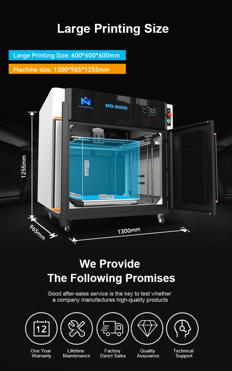Mingda MD-600D 3D-Drucker