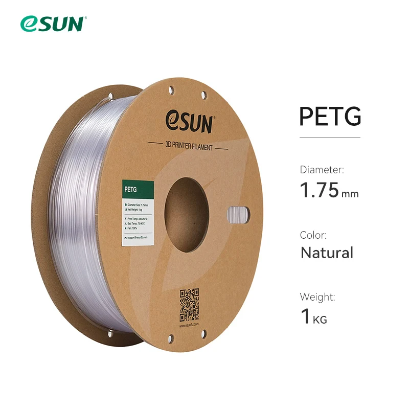 eSUN PETG 1.75MM 3D Filament 1KG