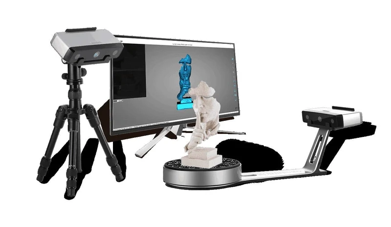EinScan-SP V2 3D-Scanner inkl. Drehteller