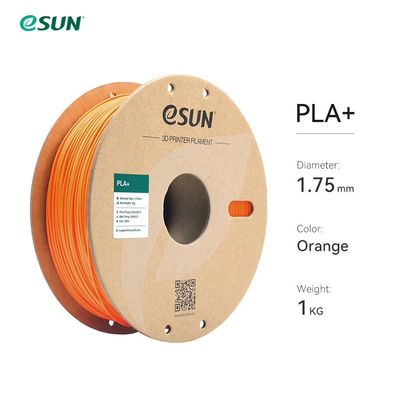 eSUN PLA+ 1.75mm 3D Filament 1KG
