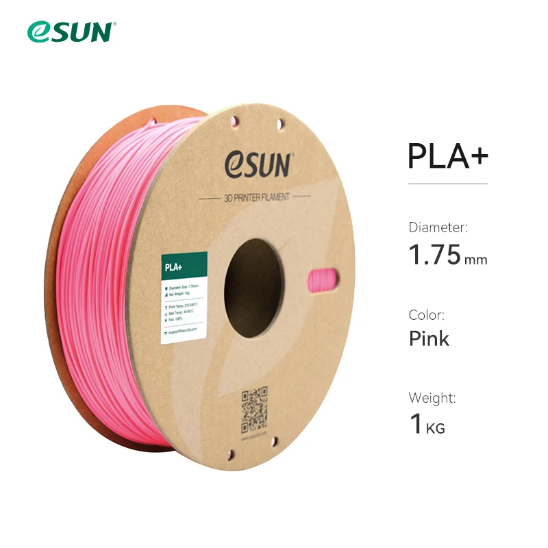 eSUN PLA+ 1.75mm 3D Filament 1KG