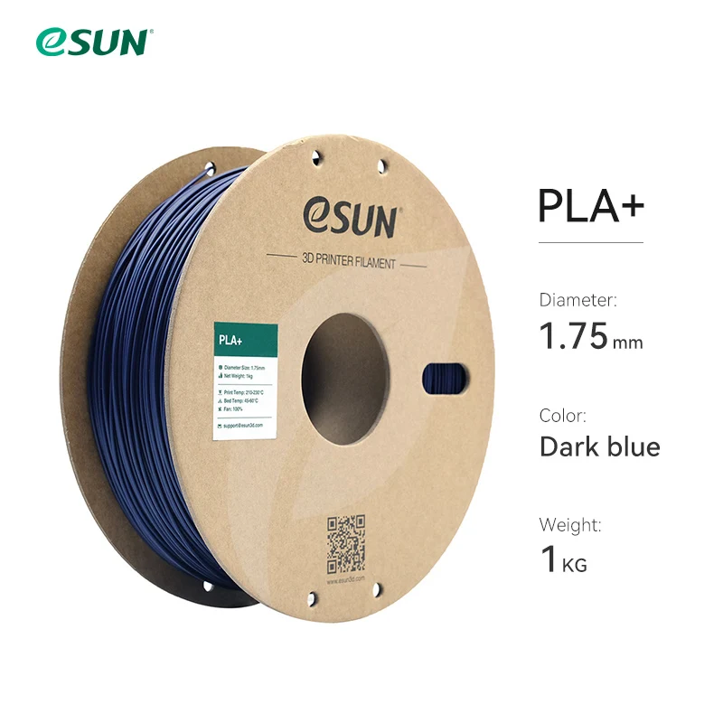 eSUN PLA+ 1.75mm 3D Filament 1KG