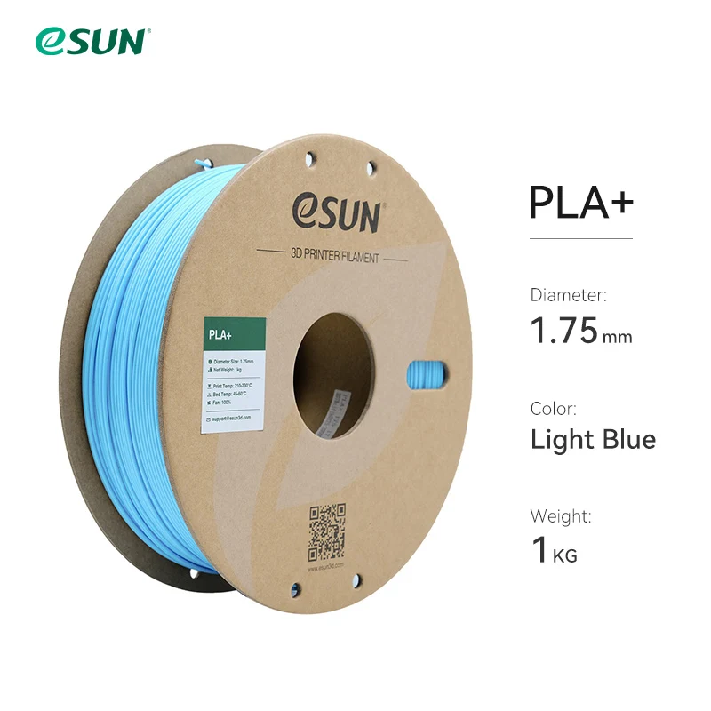 eSUN PLA+ 1.75mm 3D Filament 1KG
