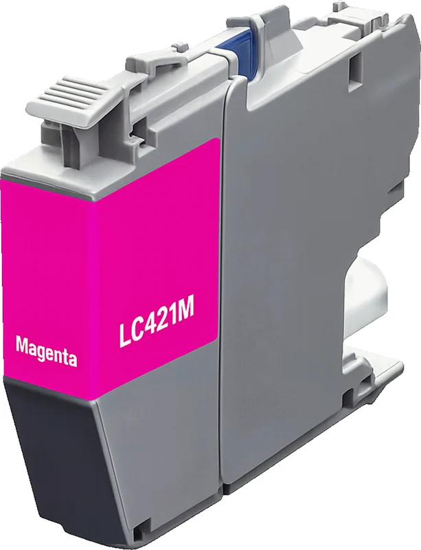 Agfa Photo Druckerpatrone kompatibel mit Brother LC421M Magenta
