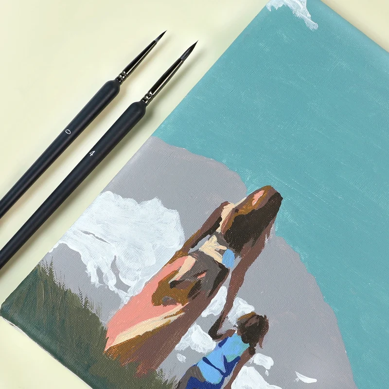 LOKLiK Acrylic Paint Brush Set