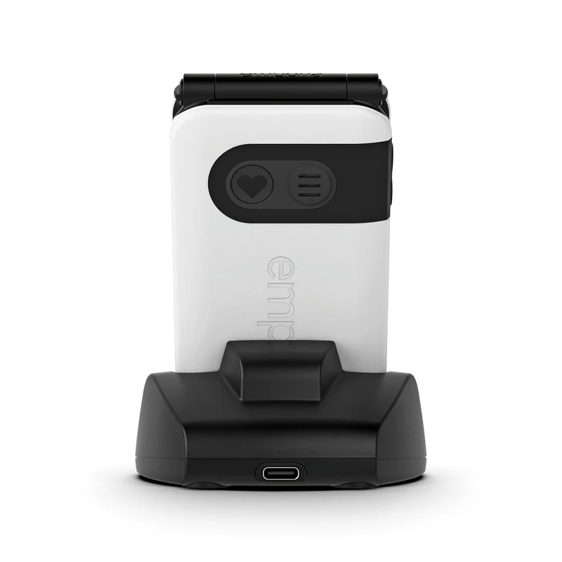 Emporia SIMPLICITYglam 7,11 cm (2.8) 106 g Weiß Seniorentelefon