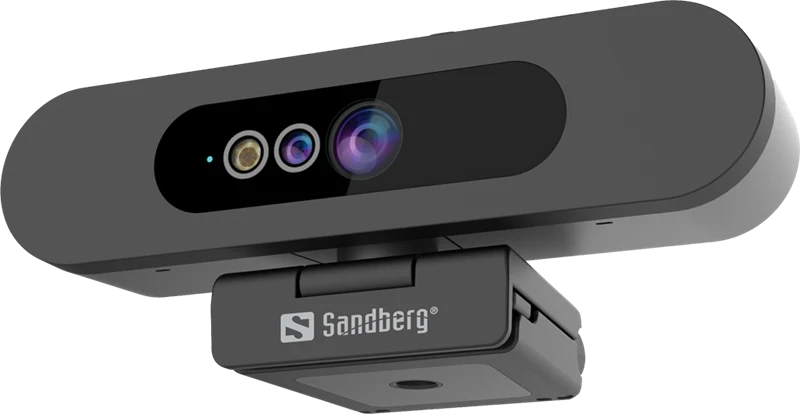 Sandberg Face Scan Webcam Schwarz