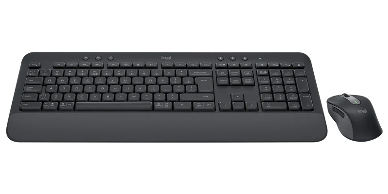 Logitech Signature kabellose MK650 Tastatur-Maus-Set graphite