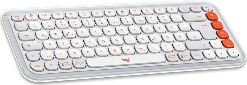 Logitech POP kabelloses Tastatur-Maus-Set Weiss