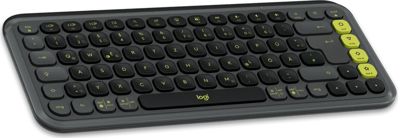 Logitech POP kabelloses Tastatur-Maus-Set graphite