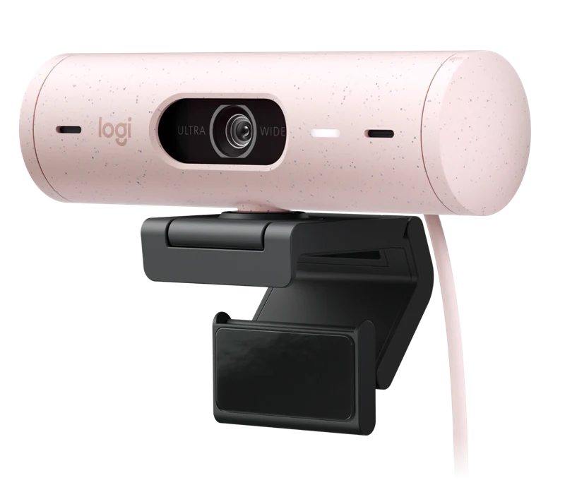 Logitech BRIO 500 - Webcam rose