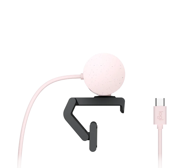 Logitech BRIO 500 - Webcam rose