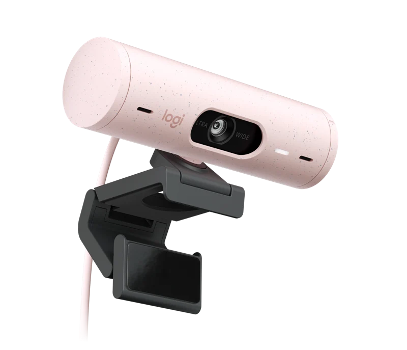 Logitech BRIO 500 - Webcam rose